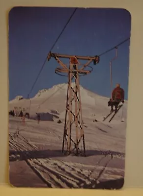 Magic Mile Ski Lift Timberline Oregon Vintage Postcard • $1.25