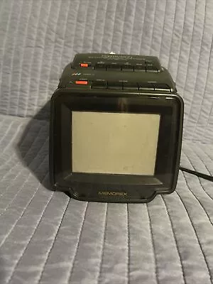 Memorex Portavision Model 17 (16-409) Portable Color 5  CRT TV Gaming Monitor • $110