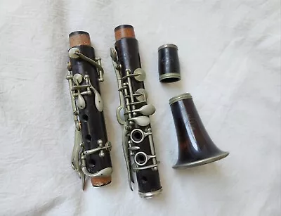 For Repair Early Vintage Buffet Crampon Eb Soprano Simple Albert System Clarinet • $79