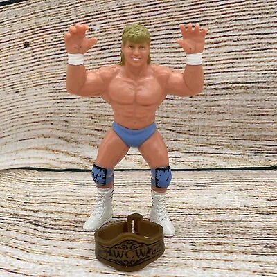 £209.99 • Buy WCW Galoob Brian Pillman Blue Trunks Wrestling Figure With Belt UK Exclusive