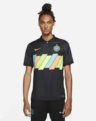 Mens Nike Inter Milan 2021/22 3rd Kit Football Shirt DB5899-011 UK Sz's L & XL • £29.74