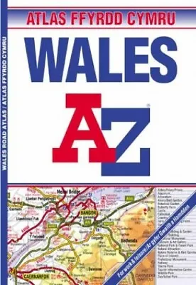A-Z Wales Regional Road Atlas (A-Z Road Maps & Atlases) By Geo A-Z Paperback The • £4.99