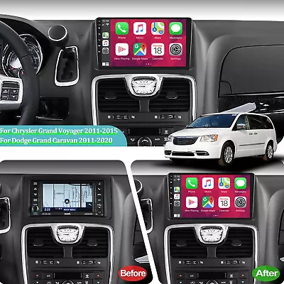 Android 13 Carplay For Chrysler Grand Voyager 2011-2015 Car Radio GPS Head Units • $149.36