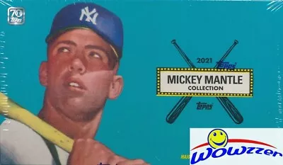 2021 Topps MICKEY MANTLE X Factory Sealed HOBBY Box-Look For Parallels & Autos! • $29.95
