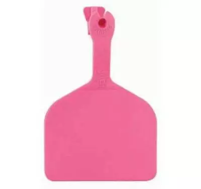 $30.95 • Buy Z Feedlot Cattle Cow Blank Ear Tags PINK 50 Count Identification Livestock