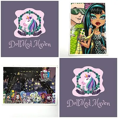 DollMod Maven🦄 Monster High CLEO DE NILE Scaris Fashion Doll Collector Card • $4.99