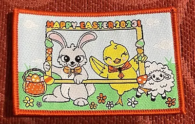 Happy Easter 2023 Camp Blanket Badge • £1.50