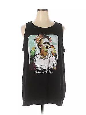 Frida Kahlo Women Black Sleeveless T-Shirt 5 • $15.74