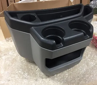 97-15 Ford E-150 E-250 E-350 E-450 Econoline Van Gray Center Console Cup Holder • $134.99