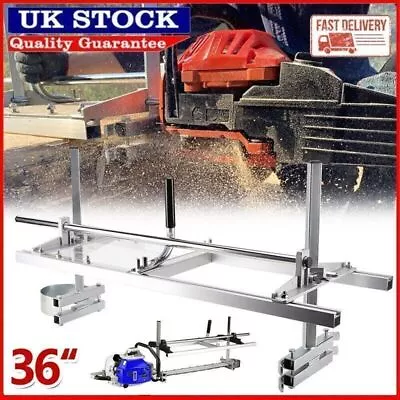 Chainsaw Mill For Saws 14 -36  Bar Adjustable Wood Cutting Woodwork Carpentry • £66.49