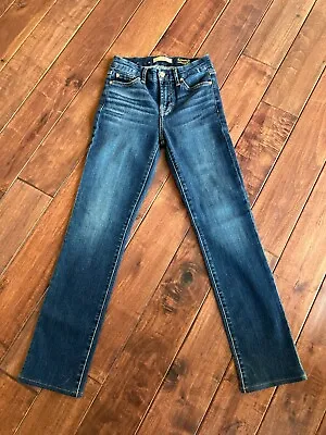 7 For All Mankind Womens B(Air) Mid-Rise Kimmie Straight Leg Jeans Size 26x28 • $24.99