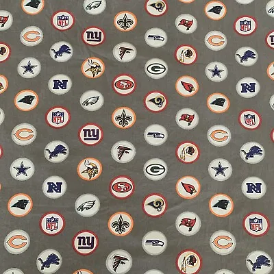 Pottery Barn Teen  NFL Logos  Twin Flat Sheet • $16.50