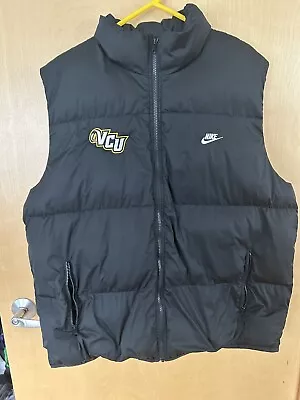VCU Rams Nike Team Issued 2023 Nike Tech Vest Size XL VCU Basketball • $79.99