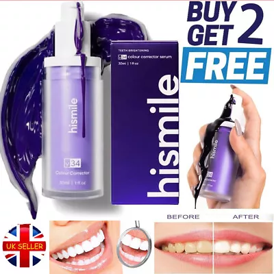 Hi Smile V 34 Colour Corrector Tooth Stain Removal Purple Teeth Whitening • £5.75