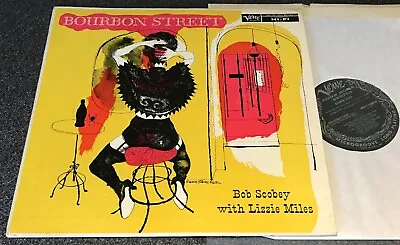 £9.99 • Buy Bob Scobey & Lizzie Miles-bourbon Street-usa 1958 Vinyl Lp+inner (vg+/vg)