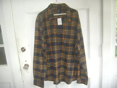 Nwt J.crew Xxl Slim All Cotton Flannel Button Front Shirt • $20