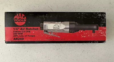 NEW Mac Tools 1/4  Drive Mini Air Ratchet AR249 250 RPM FREE SHIPPING • $280