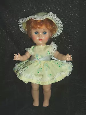 1955-56 ~ Ginny Doll ~ Cute Molded Lash Walker ~ Vogue • $29.99