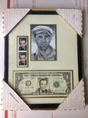 Glass-Framed Picture HENRY FONDA Photo US DOLLAR & US Stamp Legendary Film Star • $19.99