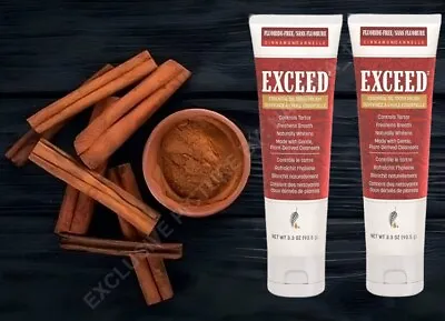 2pk Melaleuca Tooth Polish: Exceed Cinnamon Fluoride-Free Whitens And Protect • $23.87