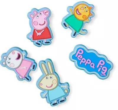 Crocs 5-Pack Peppa Pig Shoe Charms | Jibbitz For Crocs • £16.38