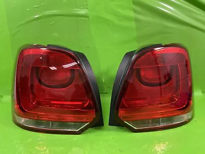 Vw Polo Mk5 Pair Of Rear Tail Lights Driver Right + Passenger Left 2010-2014 • $100.84