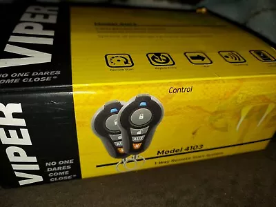 Viper Remote Starter  Model 4103 Keyless • $100