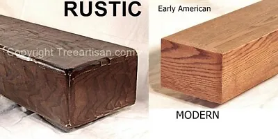 Oak Fireplace Mantel Floating Shelf Beam Rustic Or Modern 33 Colors • $655