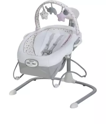 $80 • Buy Graco Soothe 'n Sway LX Swing With Portable Bouncer Adjustable Speed Music