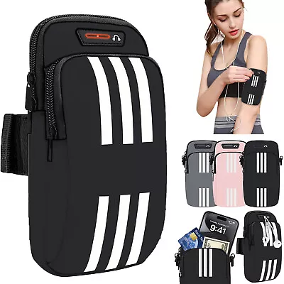 Sports Armband Running Jogging Gym Arm Band Pouch Bag Holder Case For Cell Phone • $8.95