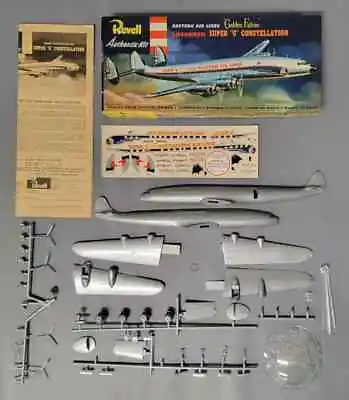 Vintage 1956 Revell S Kit 1:128 Scale Eastern Airlines Super G Constellation • $124.99