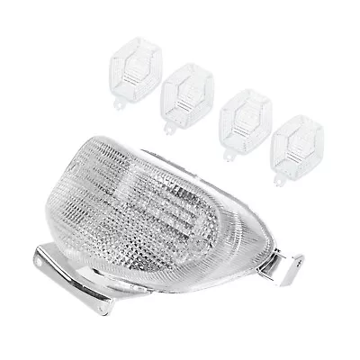 Led Tail Light+Signal Lens Fit Suzuki GSXR 01-03 600 00-03 750 01-02 1000 Clear • $90.25