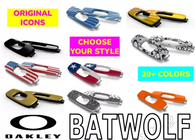 Oakley Batwolf 9101 Replacement Icons: 24 Colors + New Original Icon Kit • $10