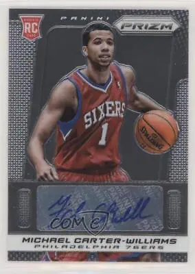 2013-14 Panini Prizm Auto Michael Carter-Williams #7 Rookie Auto RC • $14.34