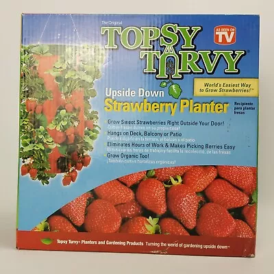 Topsy Turvy Upside Down Strawberry Planter As Seen On TV New • $5