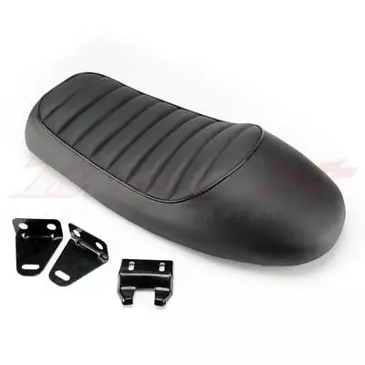 Universal Hump Saddle Cafe Racer Vintage Seat Cushion For Hondda CB CL Suzuki GS • $34.73