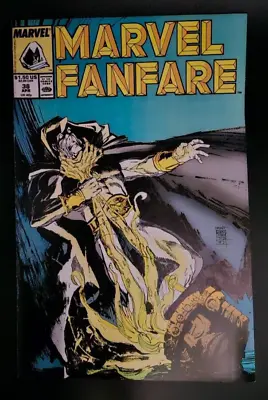 MARVEL FANFARE No. 38  Whatever Happened...   1988 RAW Marvel Comics Moon Knight • $15.99