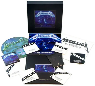 METALLICA RIDE THE LIGHTNING DELUXE BOX SET 2016 VINYL REMASTER New SEALED • £241.04