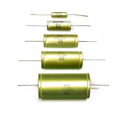 Polystyrene Capacitor 0.01uF - 1uf 250V Variations K71-4 Hi-End USSR NOS • $7.95