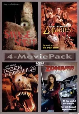 Savage Spirit/ Motorcross Zombies From Hell Eden Formula/ Zombies Gone Wild DVD • $7.88