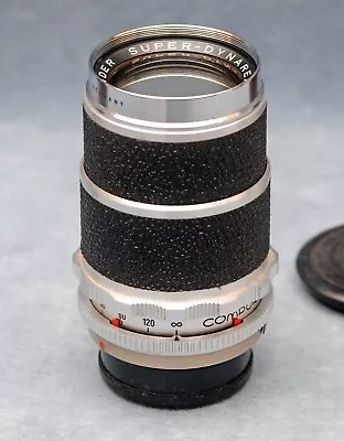 Voigtlander Dkl/bessamatic Mount Super-dynarex F4 135mm Camera Lens W/caps • $60