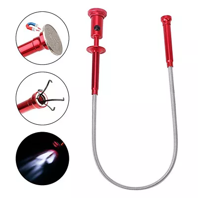 LED Magnetic Flexible Mechanic Claw 24  Pick-Up Tool Spring Loaded Parts Grabber • $13.20