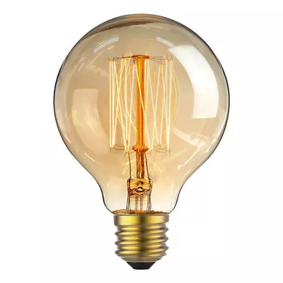1/3/6Pack G80 E26 Vintage Edison Light Bulb 40W/60W Filament Lamp 2200K Dimmable • $5.31