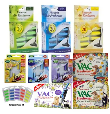 Vacuum Hoover Air Fresheners Scents Packs Capsules Deodorisers All Cleaners • £3.45