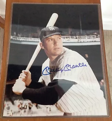 Mickey Mantle Signed Auto Autograph 8x10 Photo • $299.95