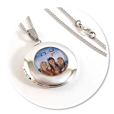 H20 **Just Add Water ** Mermaids Pendant Necklace Round H2o LOCKET • $664.67