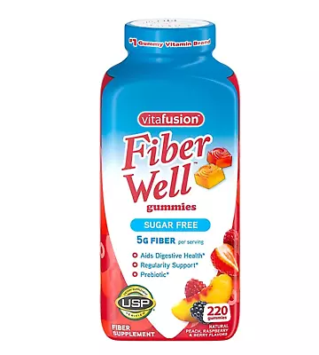 Vitafusion Fiber Well Gummies 5G Fiber (220 Ct.) • $25.99