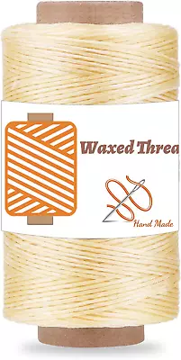 $12.60 • Buy Waxed Thread 250M/273Yard, Leather Sewing Waxed Thread Cord, 150D Waxed Book Bin