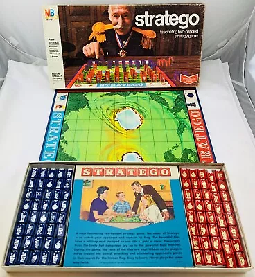 1977 Stratego Board Game By Milton Bradley Complete In Very Good Cond FREE SHIP • $44.99