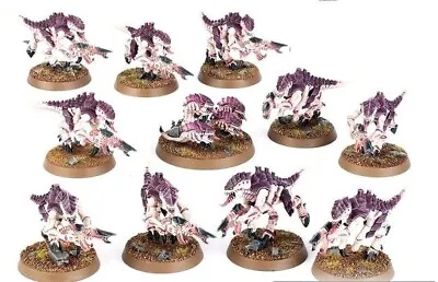 Warhammer 40k Tyranid Termagants 10x Ripper Swarm 1x Leviathan Tyranids • $15.85